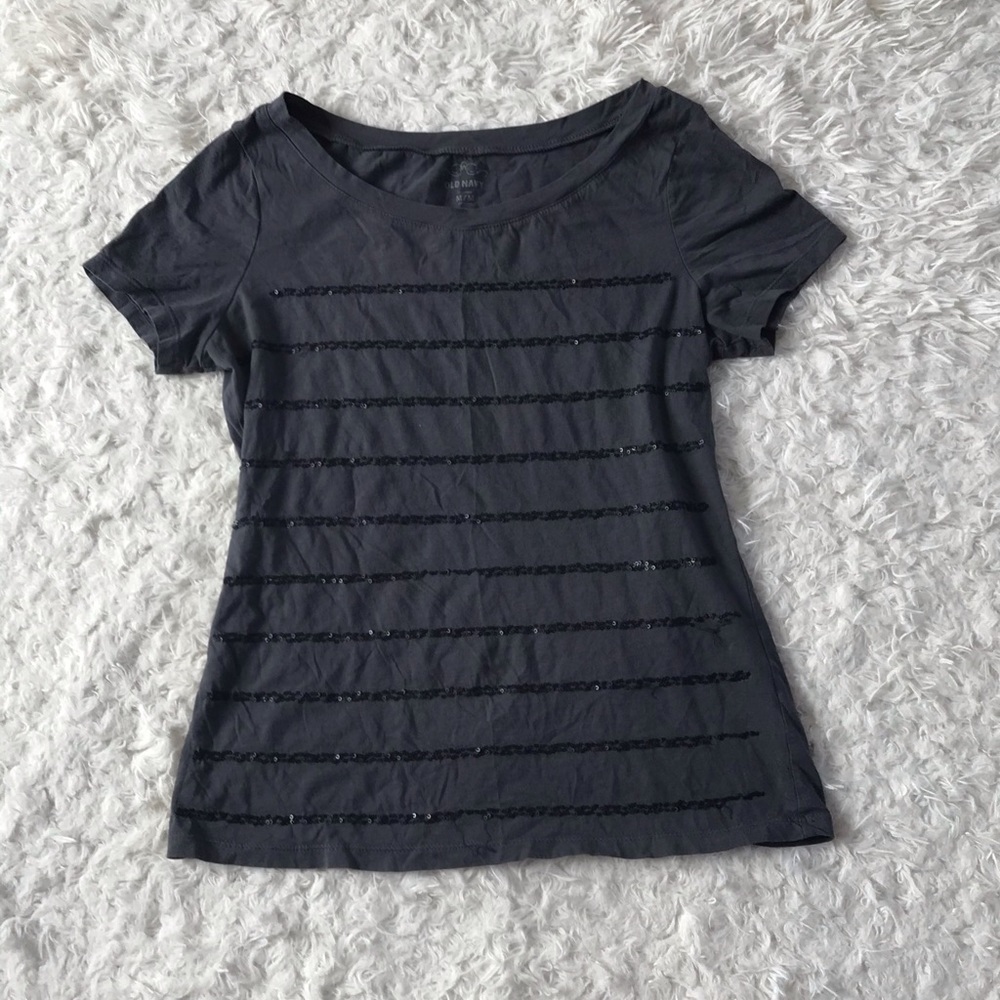 Old Navy sequin t shirt